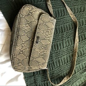 Liz Claiborne snakeskin purse